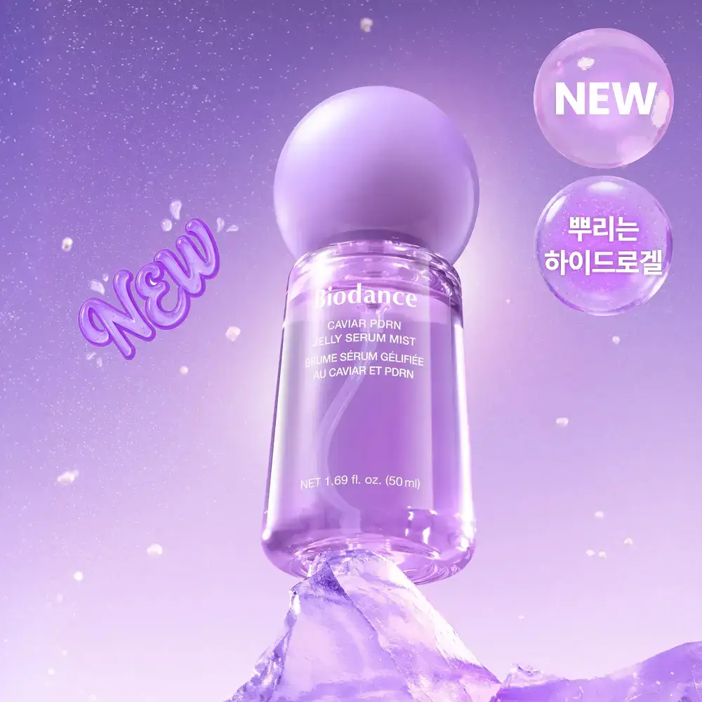 [NEW] 바이오던스 캐비어 PDRN 젤리 세럼 미스트 50ml